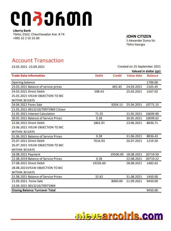 Georgia Liberty Bank Excel Pdf Photolook