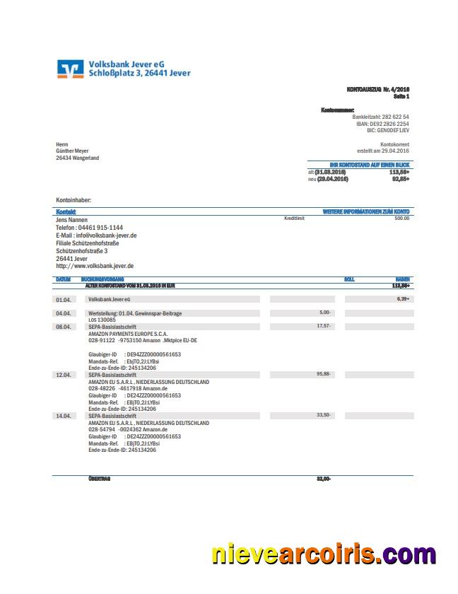 Germany Volksbank Jever Photolook