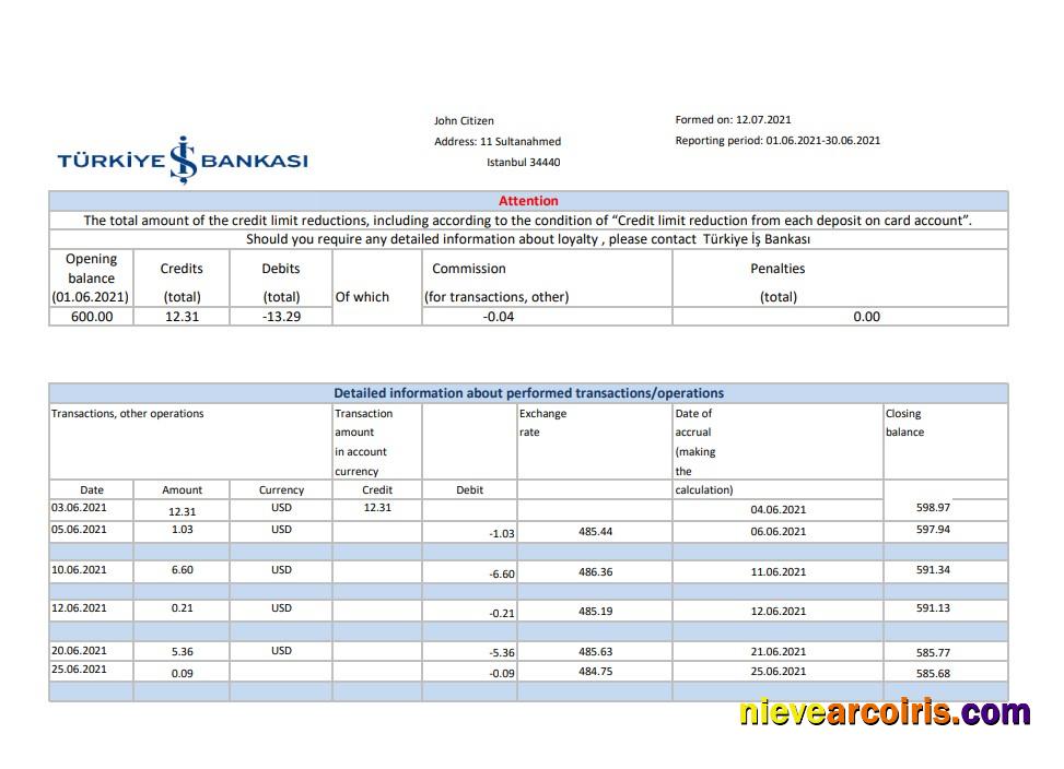 Turkey Bankasi Excel Pdf Sample