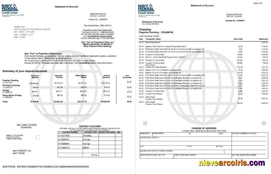 USA Navy Federal 9p Preview
