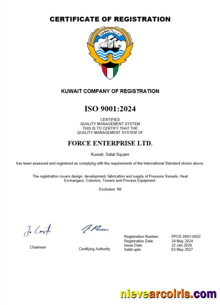 Professional Kuwait Business Registration Certificate Word And PDF Template (3)