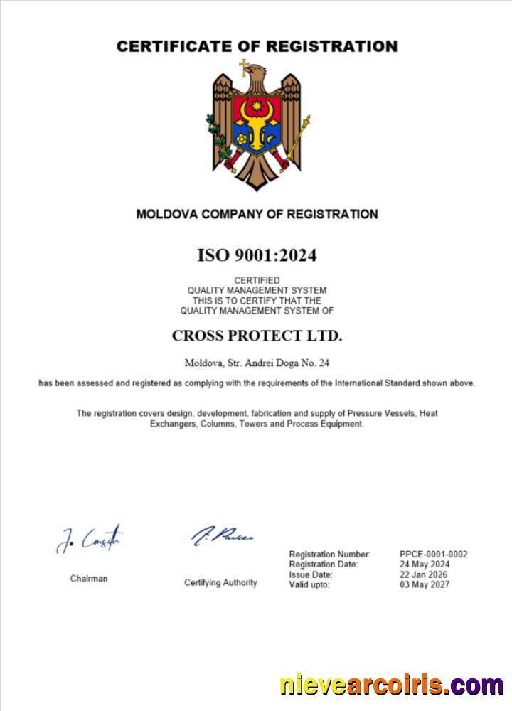 Professional Moldova Business Registration Certificate Word And PDF Template