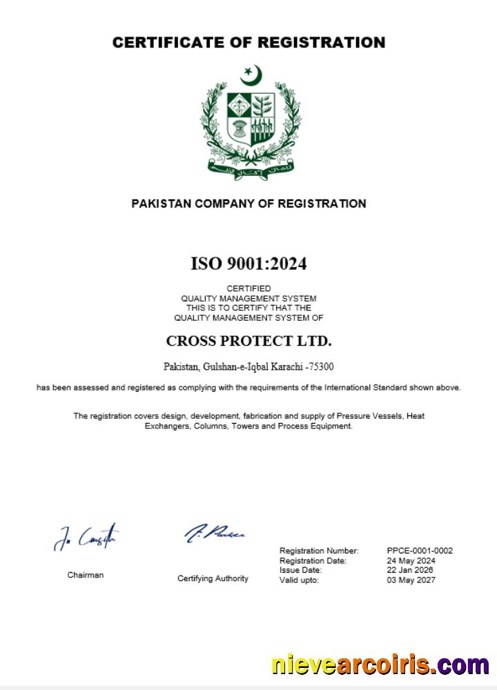 Realistic Pakistan Business Registration Certificate Word And PDF Template