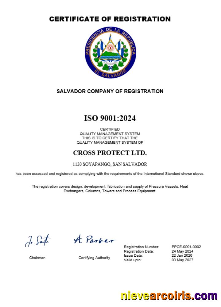 Premium Salvador Business Registration Certificate Word And PDF Template