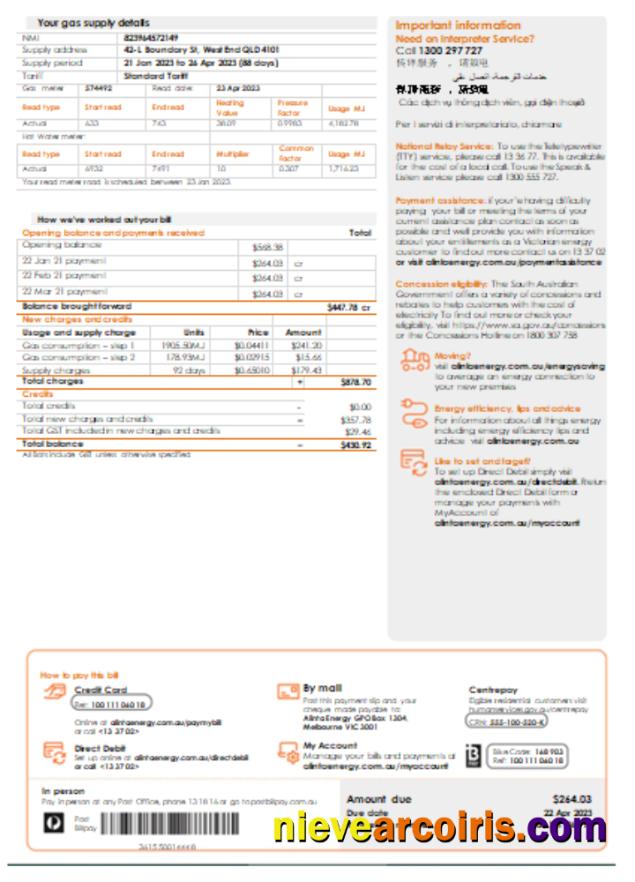 Alinta Energy Gas Utility Business Bill, Page 2, SCR Photolook