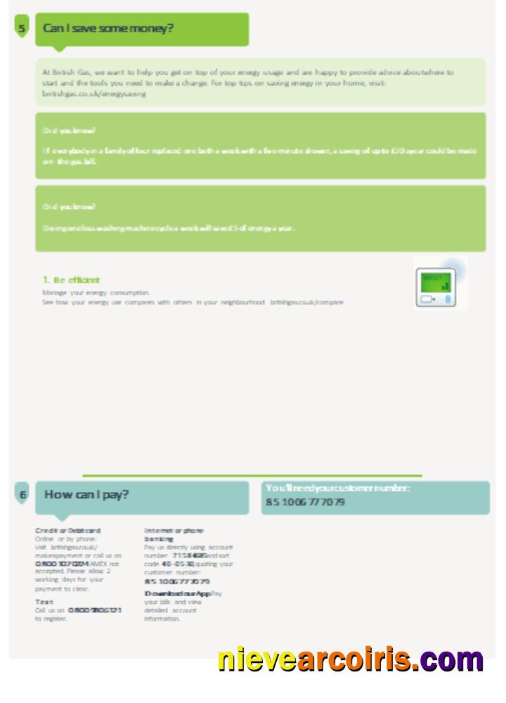 British Gas Utility Business Bill, SCR, Page 3 Photolook