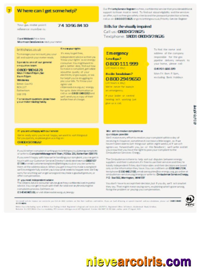 British Gas Utility Business Bill, SCR, Page 4 Photolook