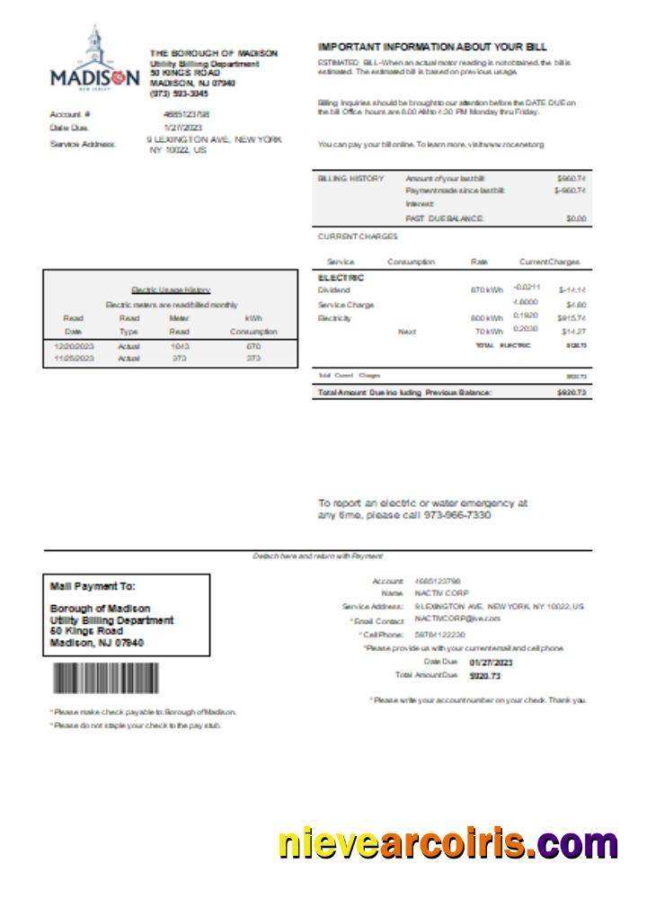 Madison Electric Department Utility Business Bill, SCR Preview