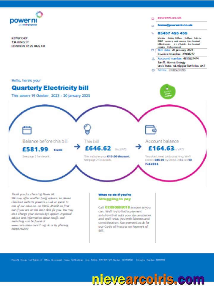 Power NI Utility Business Bill, SCR Preview