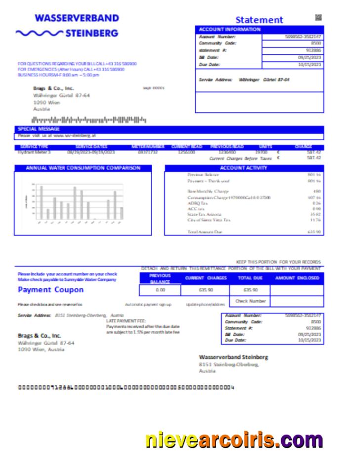 Wasserverband Steinberg Water Utility Business Bill SCR Preview