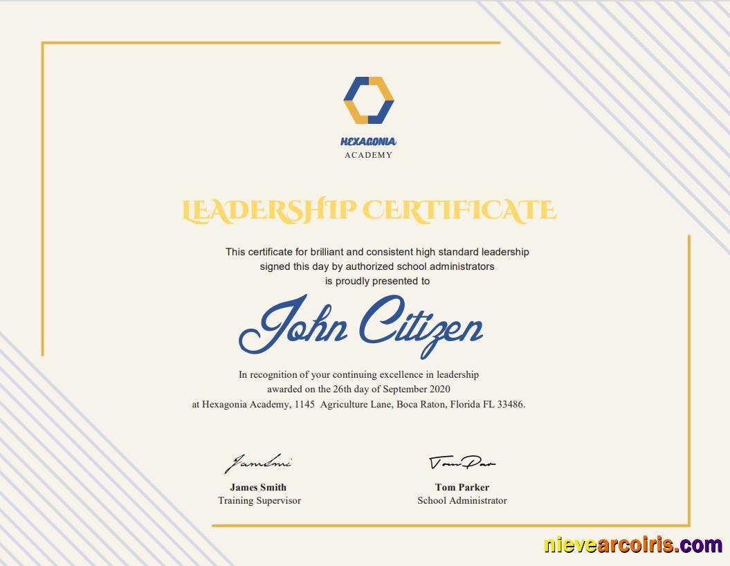USA Leadership Cert Photolook
