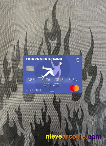 Afghanistan Ghazanfar Bank Mastercard Photolook Front Preview