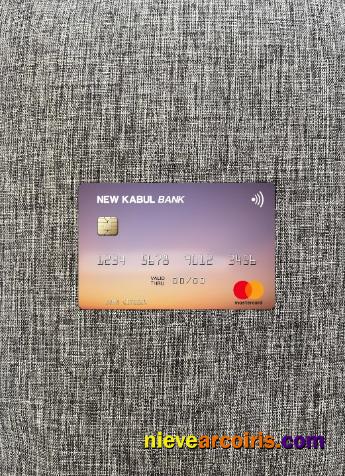Afghanistan New Kabul Bank Mastercard Photolook Front Photolook