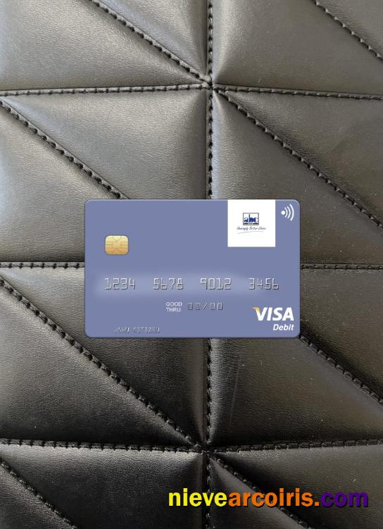 Africa Banking Corporation (ABC) Kenya Visa Debit Card Photolook Front Preview