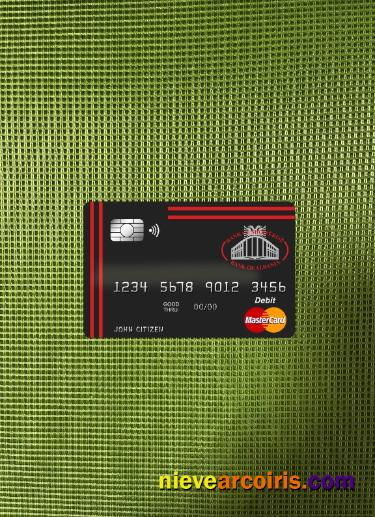 Albania Bank Of Albania Bank Mastercard Photolook Front Sample