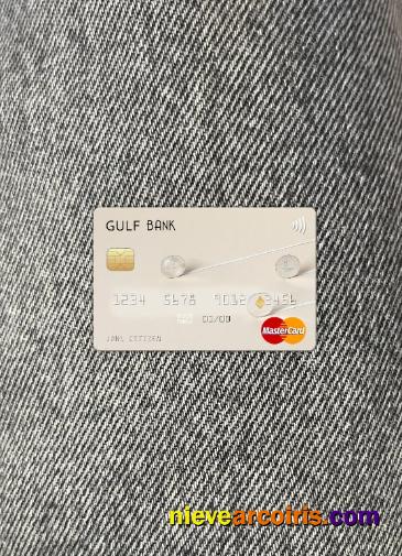 Algeria Gulf Bank Mastercard Photolook Front Sample