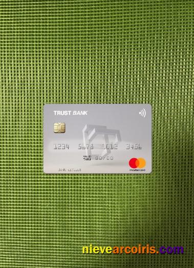 Algeria Trust Bank Algéria Mastercard Photolook Front Template