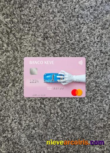 Angola Banco Keve Mastercard Photolook Front Sample