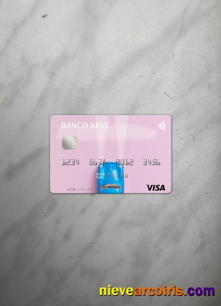 Angola Banco Keve Visa Card Photolook Front Photolook