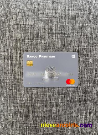 Angola Banco Prestigio, S.A. Mastercard Photolook Front Preview