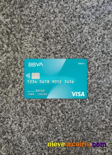Argentina BBVA Visa Debit Card Photolook Front Preview
