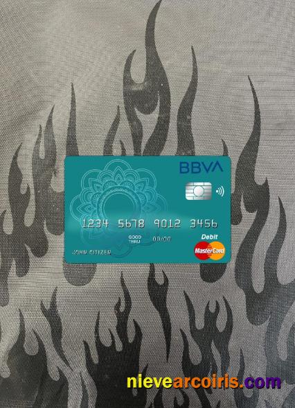 Argentina BBVA Bank Mastercard Debit Photolook Front Photolook