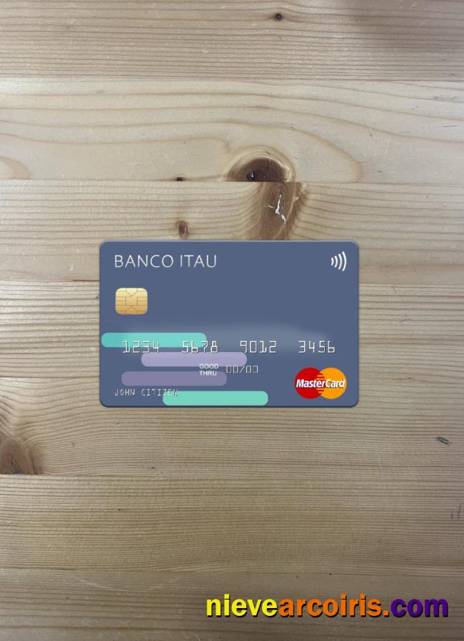 Argentina Banco Itaú Mastercard Photolook Front Preview