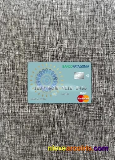 Argentina Banco Patagonia Master Card Photolook Front Preview
