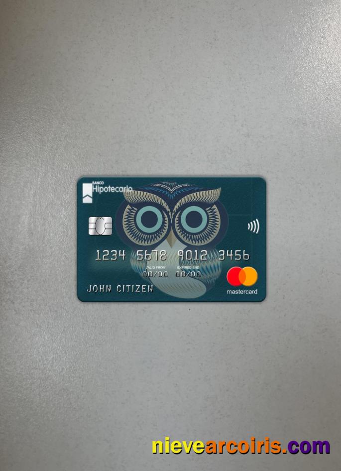 Argentina Hipotecario Bank Mastercard Photolook Front Preview