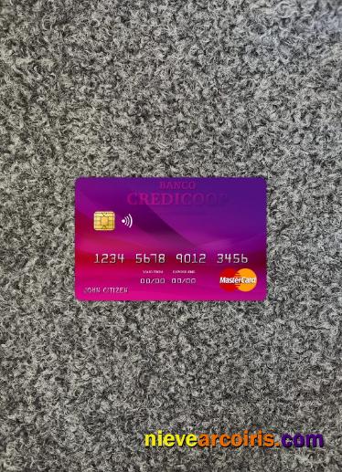 Argentina Bank Credicoop Mastercard Photolook Front Preview