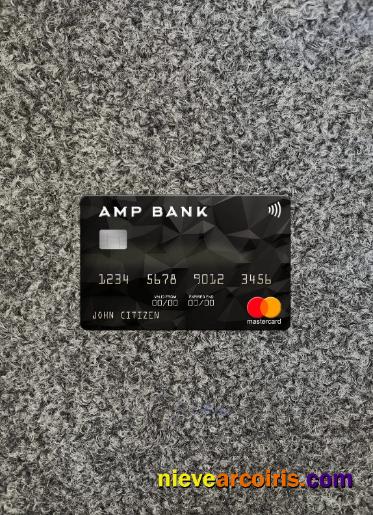 Australia AMP Bank Mastercard Photolook Front Photolook