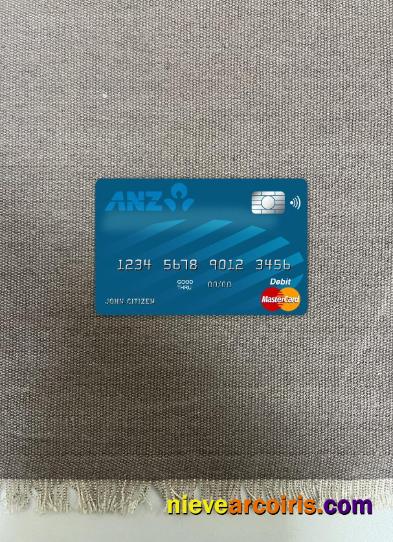 Australia Anz Bank Master Card Photolook Front Preview