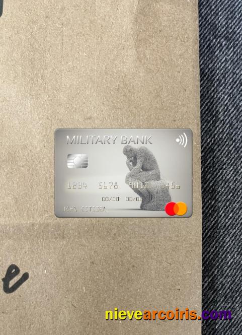 Australia Australian Military Bank Mastercard Photolook Front Sample