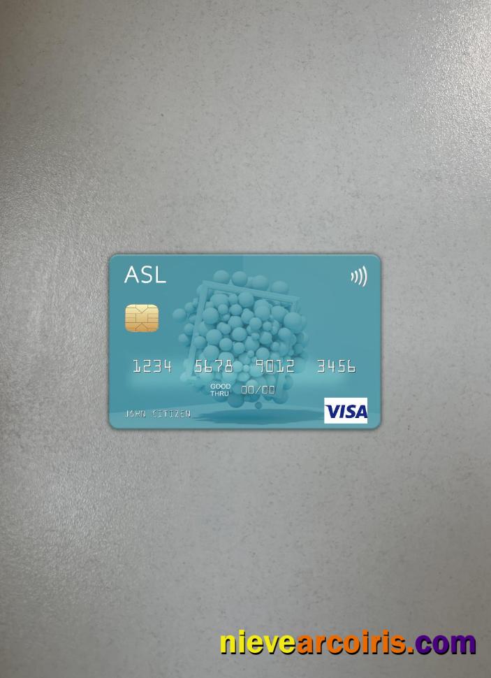 Australia Australian Settlements Limited (ASL) Visa Card Photolook Front Preview