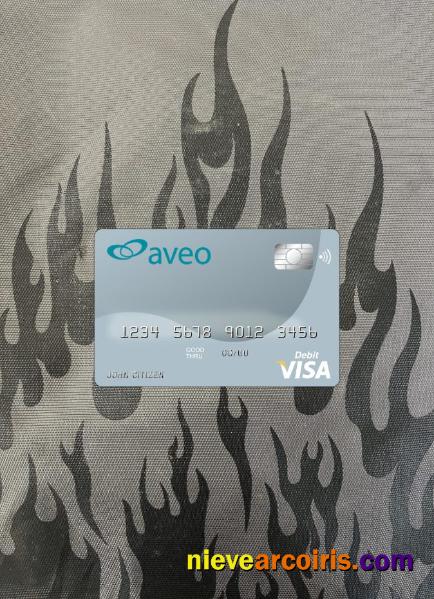 Australia Aveo Bank Visa Card Photolook Front Photolook