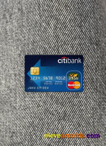 Australia Citibank Mastercard Photolook Front Template