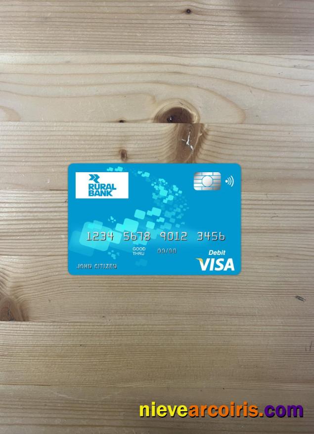 Australia Rural Bank Visa Card Photolook Front Preview