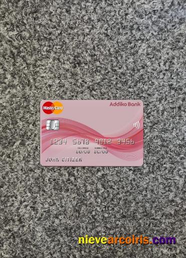 Austria Addiko Bank Mastercard Photolook Front Preview