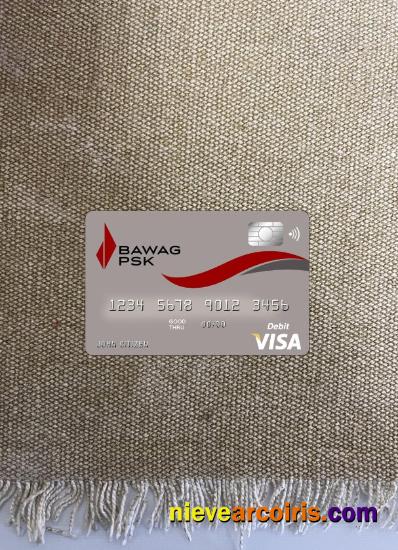 Austria Bawag PSK Bank Visa Card Photolook Front Photolook