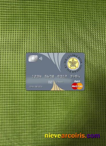 Bahamas The Central Bank Mastercard Photolook Front Photolook