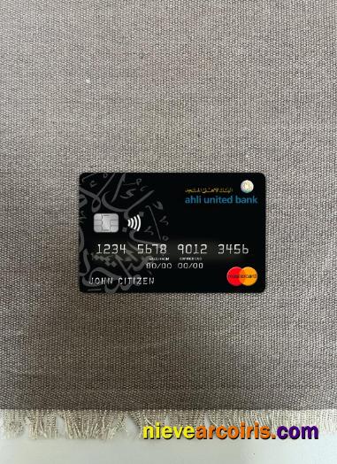 Bahrain Ahli United Bank Mastercard Photolook Front Photolook