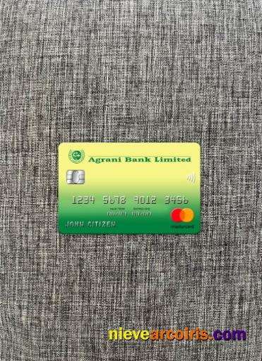 Bangladesh Agrani Bank Mastercard Photolook Front Photolook