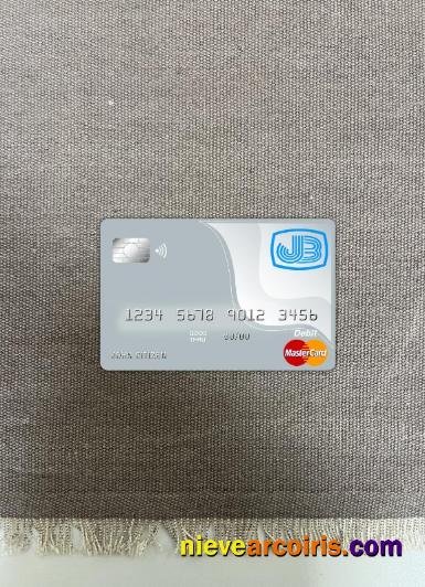Bangladesh Janata Bank Mastercard Photolook Front Template