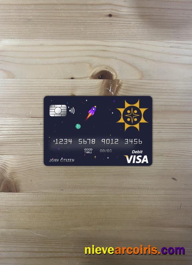 Bangladesh Sonali Bank Visa Card Photolook Front Preview
