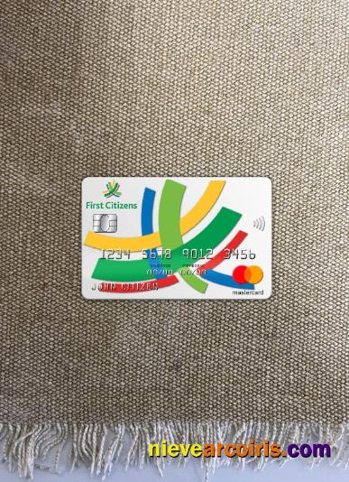 Barbados First Citizens Bank Mastercard Photolook Front Photolook