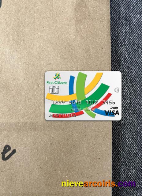 Barbados First Citizens Bank Visa Card Photolook Front Preview