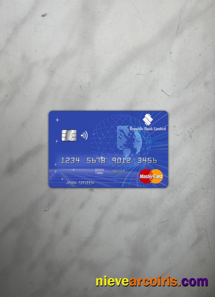Barbados Republic Bank Mastercard Photolook Front Photolook