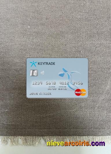 Belgium Keytrade Bank Mastercard Photolook Front Preview