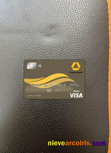 Belize Commerzbank Visa Card Photolook Front Preview
