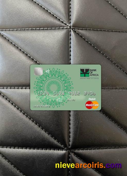Benin Bank Of Africa Master Card Photolook Front Preview